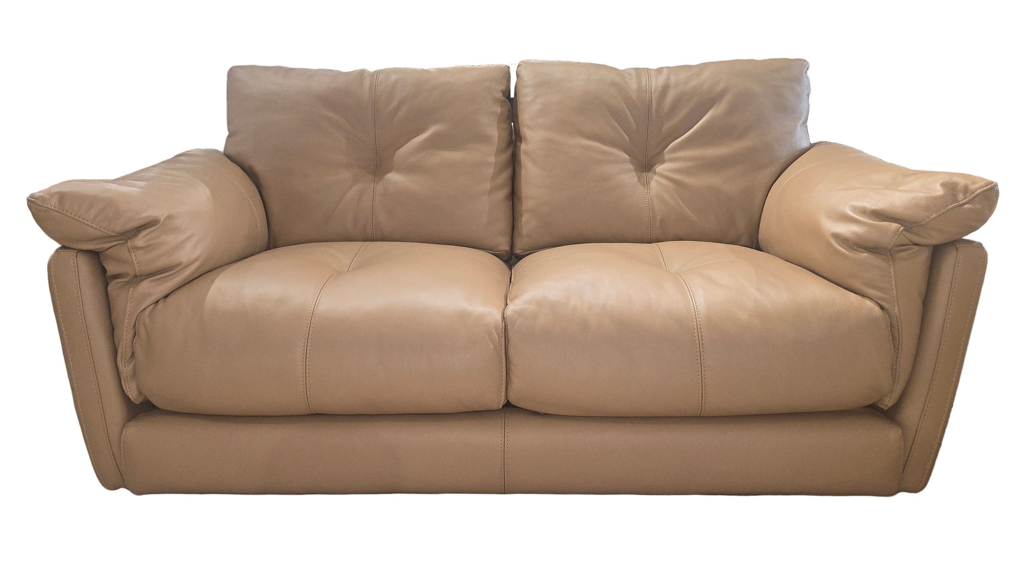 Paoli Leather Loveseat - MJM Furniture