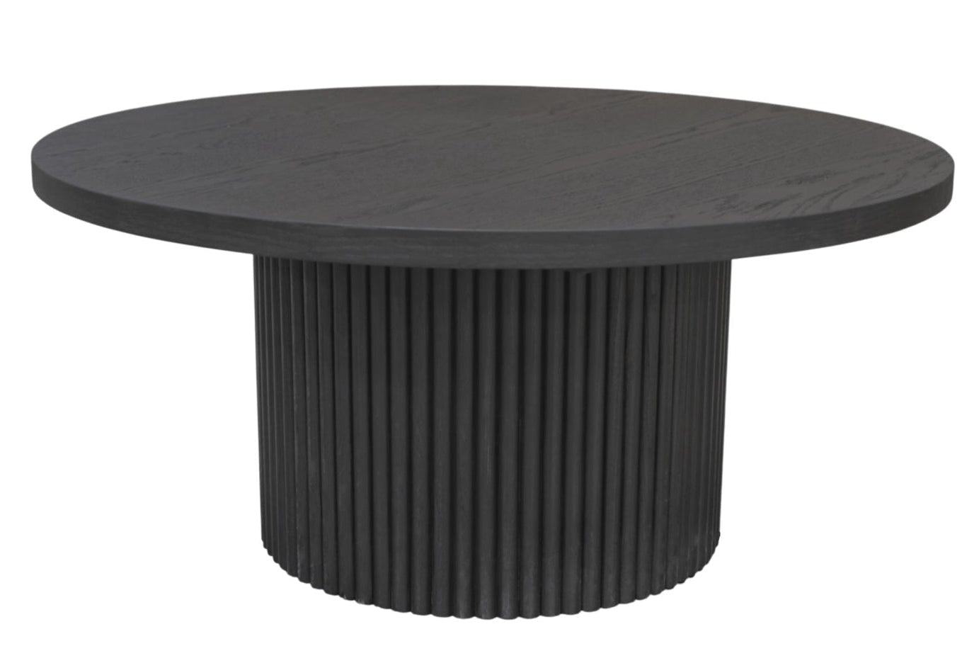 Serenity Black Round Coffee Table - MJM Furniture