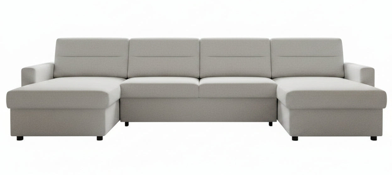 Rhys 139" Sleeper Sectional Sectionals FIF