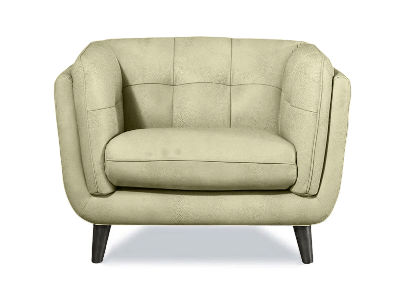 Seymour Vanilla Fabric Chair - MJM Furniture