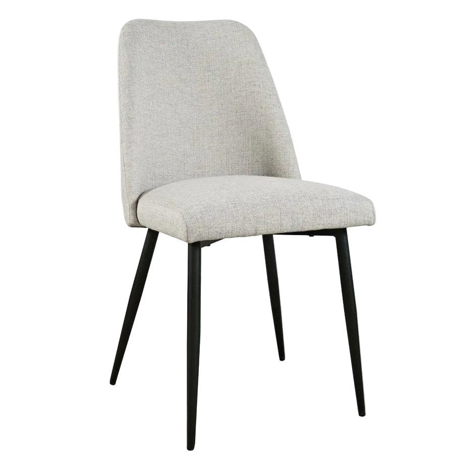 West Grey Upholstered Dining Chair - MJM Furniture