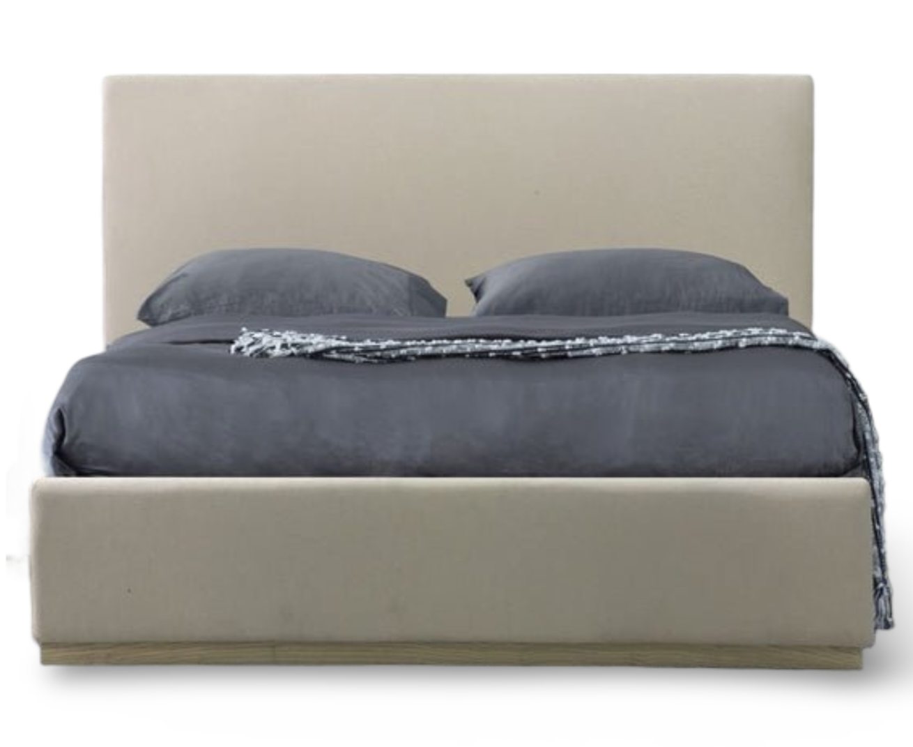 Retreat Linen Upholstered Bed - MJM Furniture
