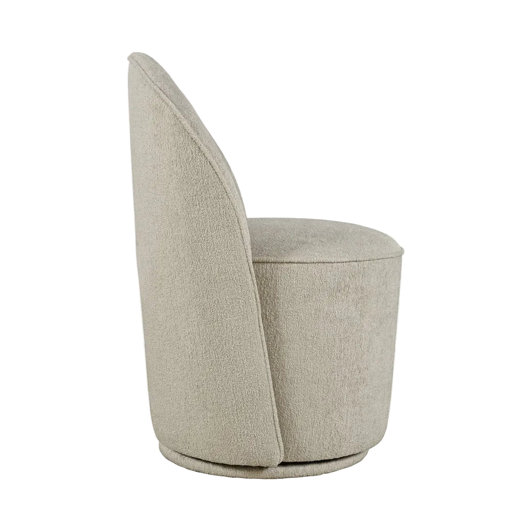 Salem Gray Swivel Dining Chair - MJM Furniture