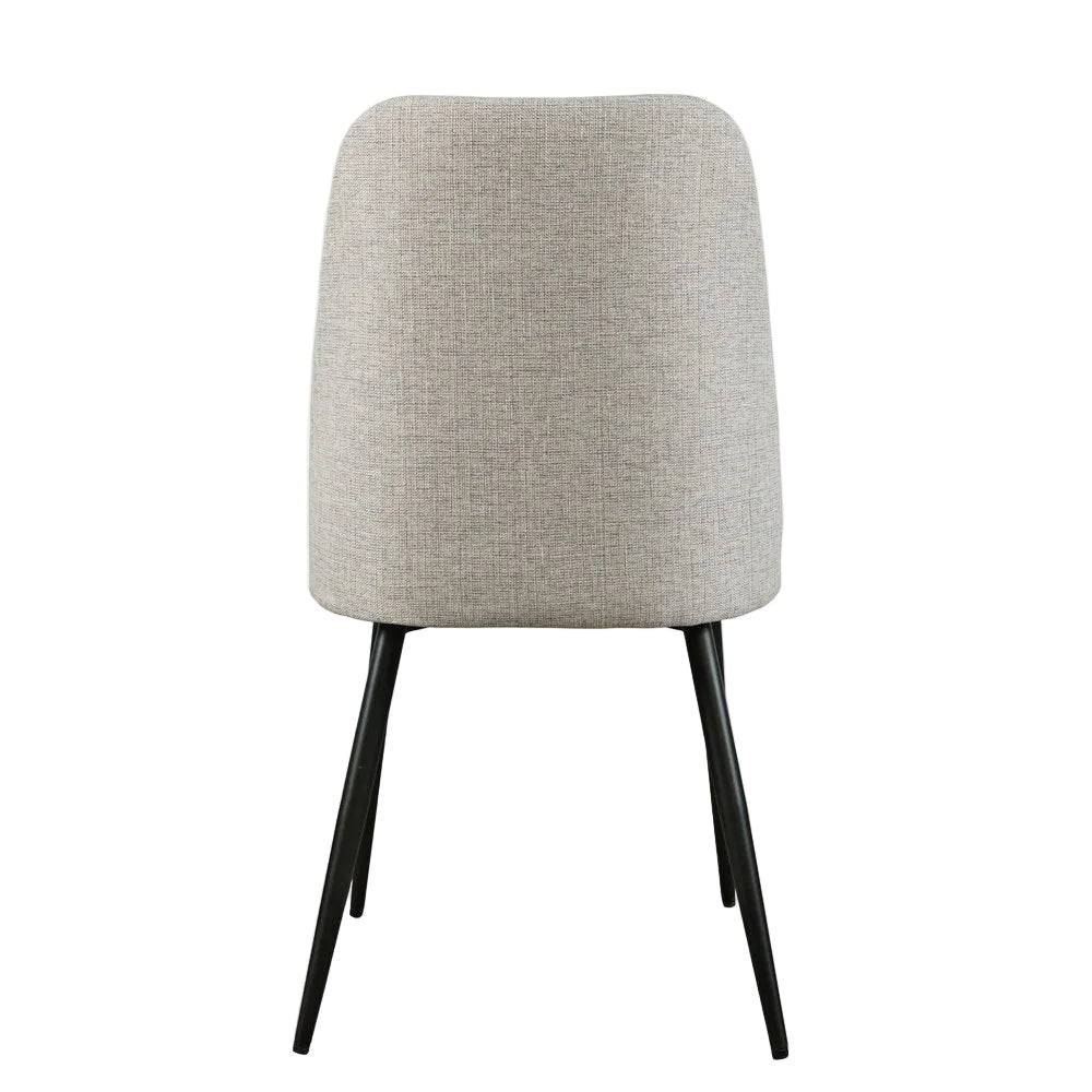 West Grey Upholstered Dining Chair - MJM Furniture