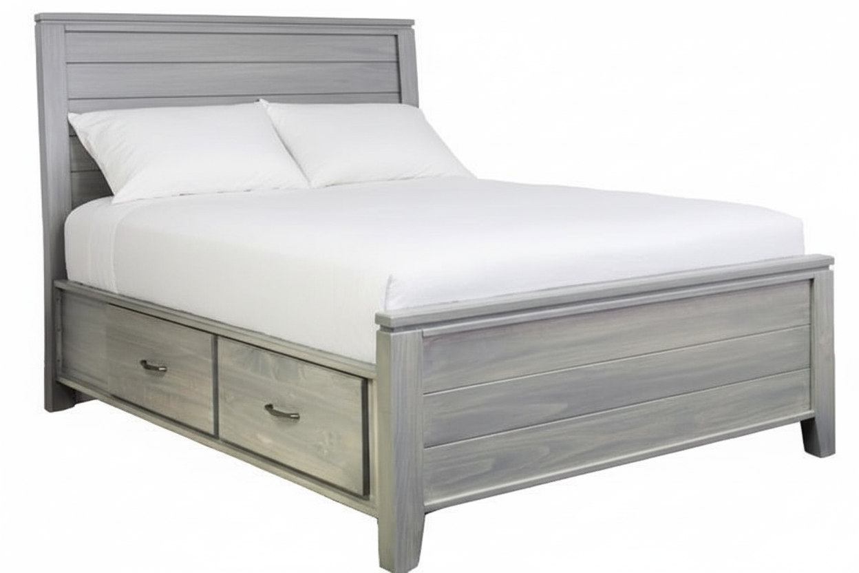 Skylar Pine Storage Bed - MJM Furniture