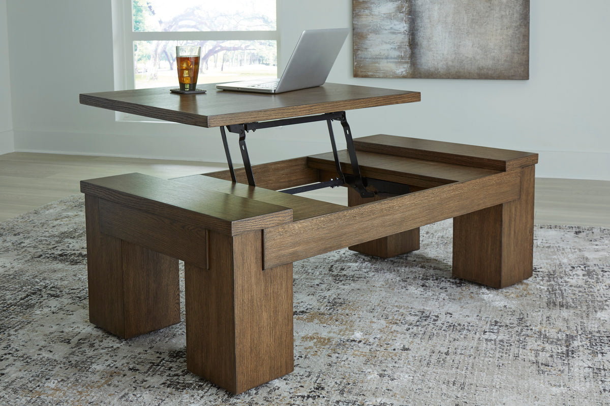 Rosswain Lift Top Coffee Table - MJM Furniture