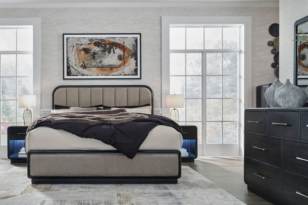 Rowanbeck Dresser &amp; Mirror - MJM Furniture