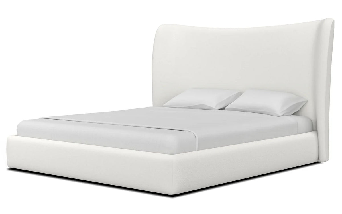 Rowe Linen Upholstered Storage Bed - MJM Furniture