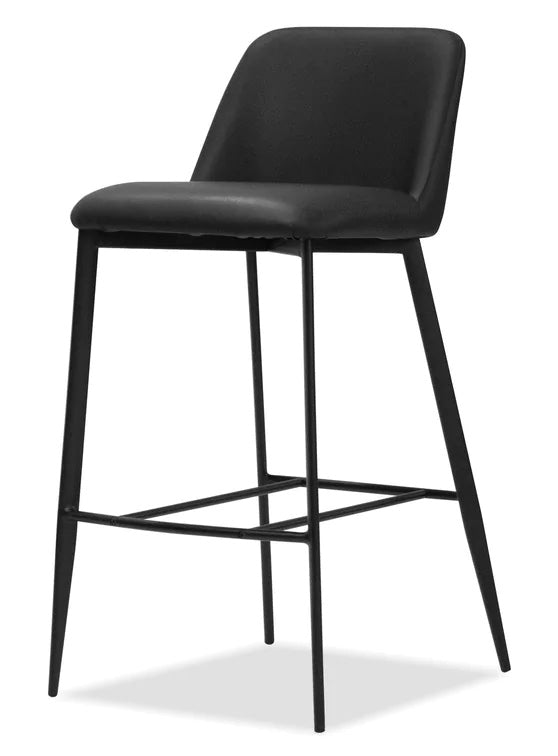 Seville Black Counter Stool - MJM Furniture