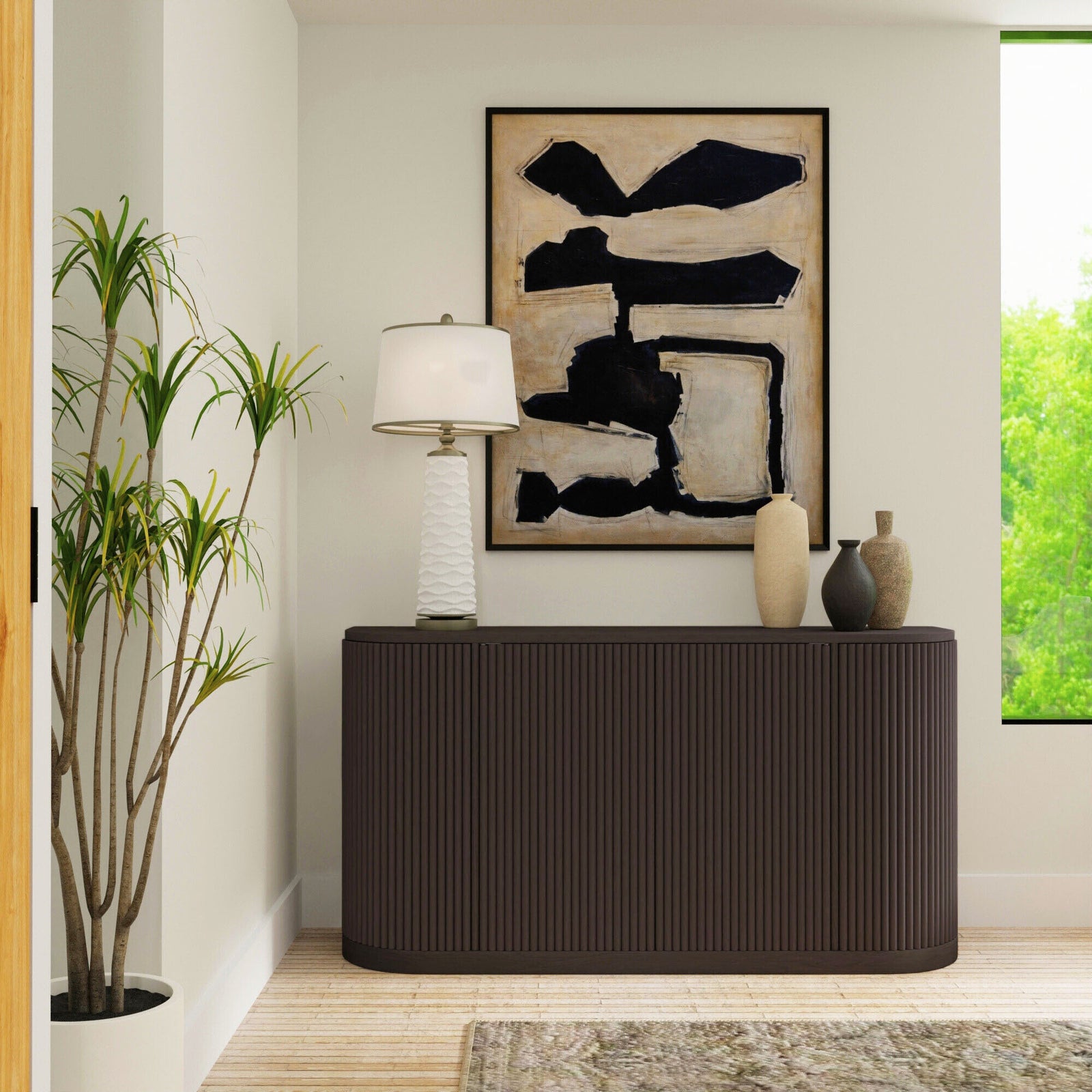 Serenity Black Sideboard - MJM Furniture