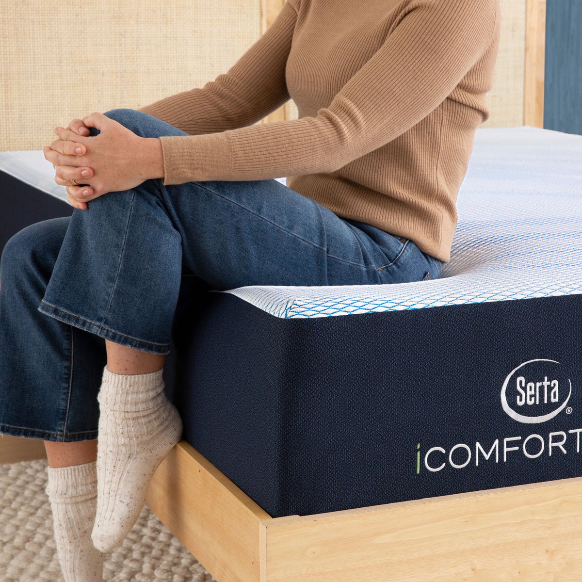 Serta iComfort ECO F10 Medium Firm Mattress - MJM Furniture