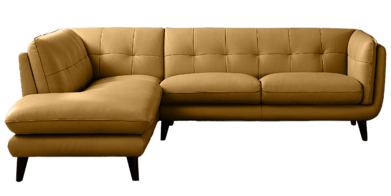 Seymour Cognac Fabric Sectional - MJM Furniture