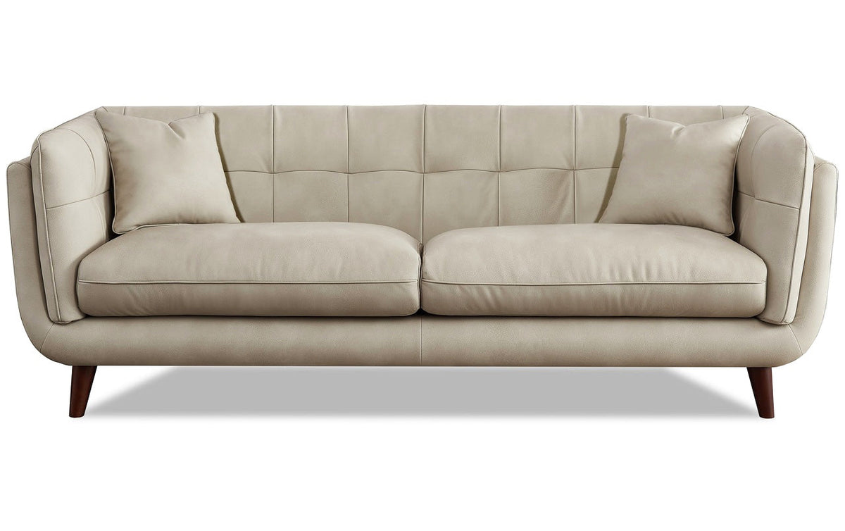Seymour Vanilla Fabric Sofa - MJM Furniture