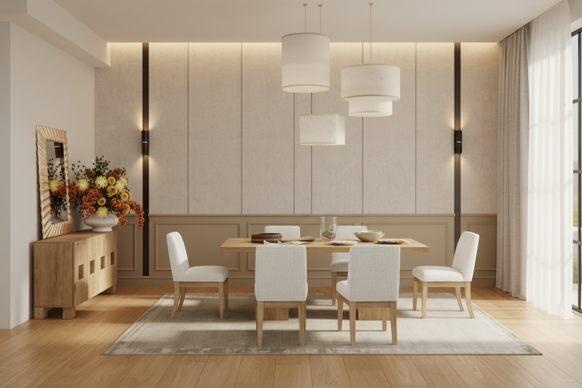 Shore 79" Solid Mango Dining Table - MJM Furniture