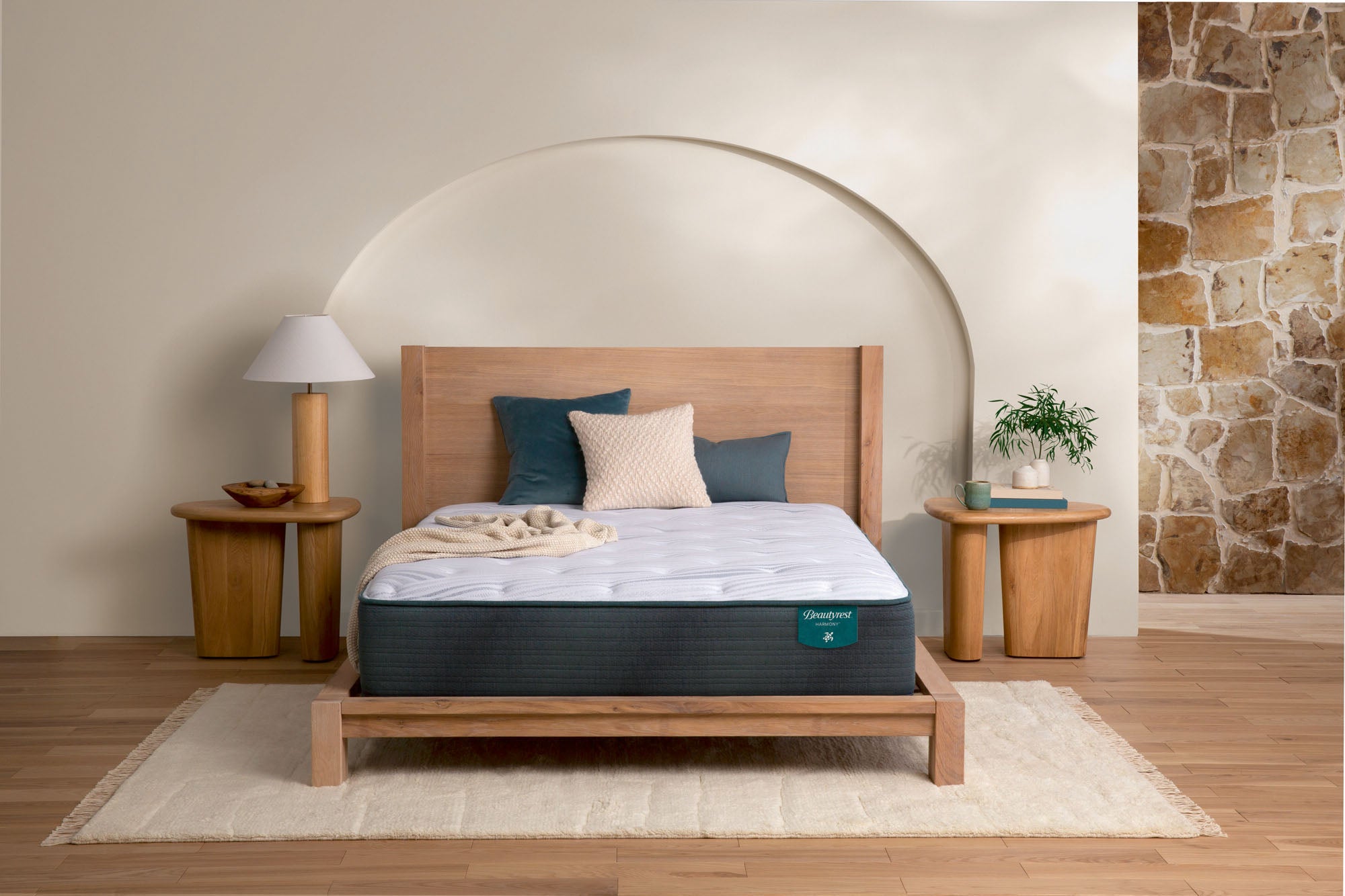 Simmons Beautyrest Harmony Dewdrop Medium Mattress - MJM Furniture