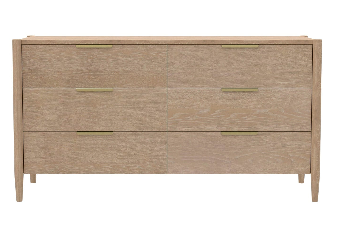 Reese Natural 64" Dresser Dressers / Mirrors ALF