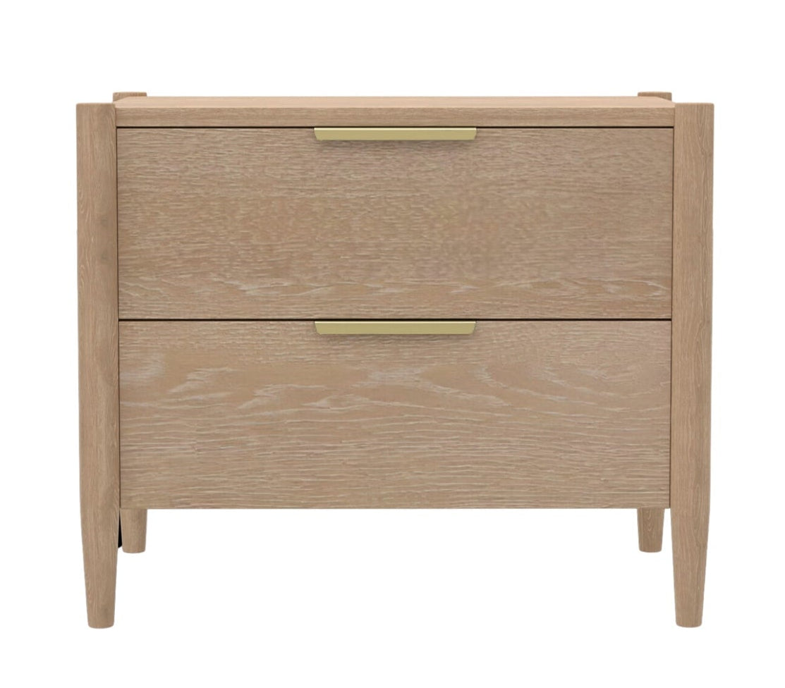 Reese Natural Nightstand - MJM Furniture
