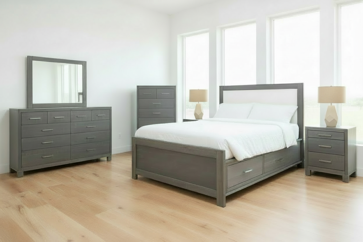 Tahoe Maple Storage Bed - MJM Furniture