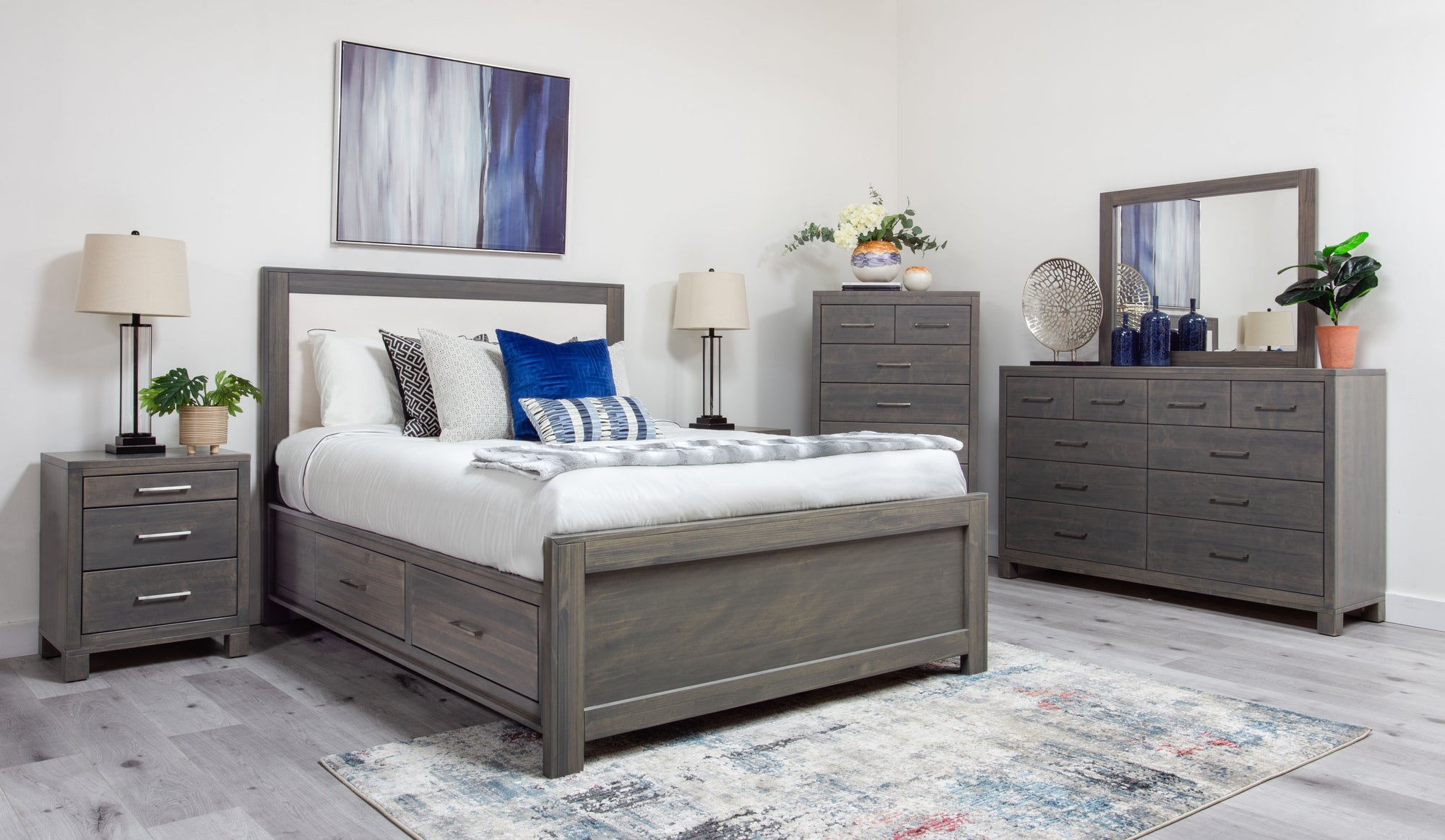 Tahoe Maple Storage Bed - MJM Furniture