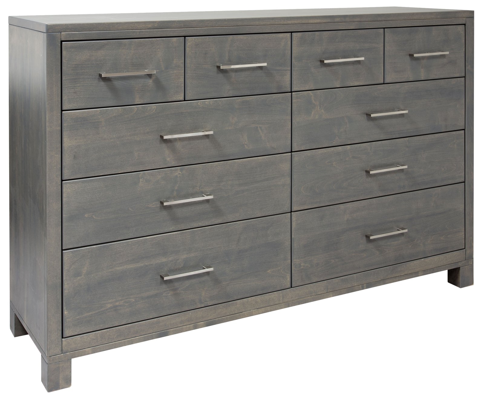 grey dresser canada Canadian Made Dresser & Mirror Suede Grey 6730