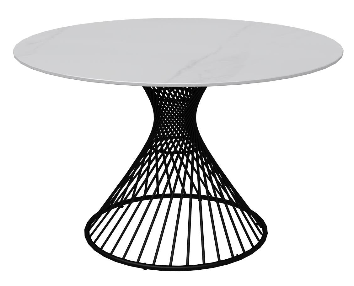 Axis Sintered Stone Round Dining Table - MJM Furniture
