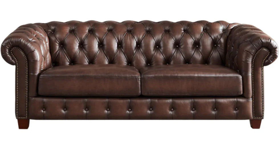 Versailles Leather Sofa - MJM Furniture