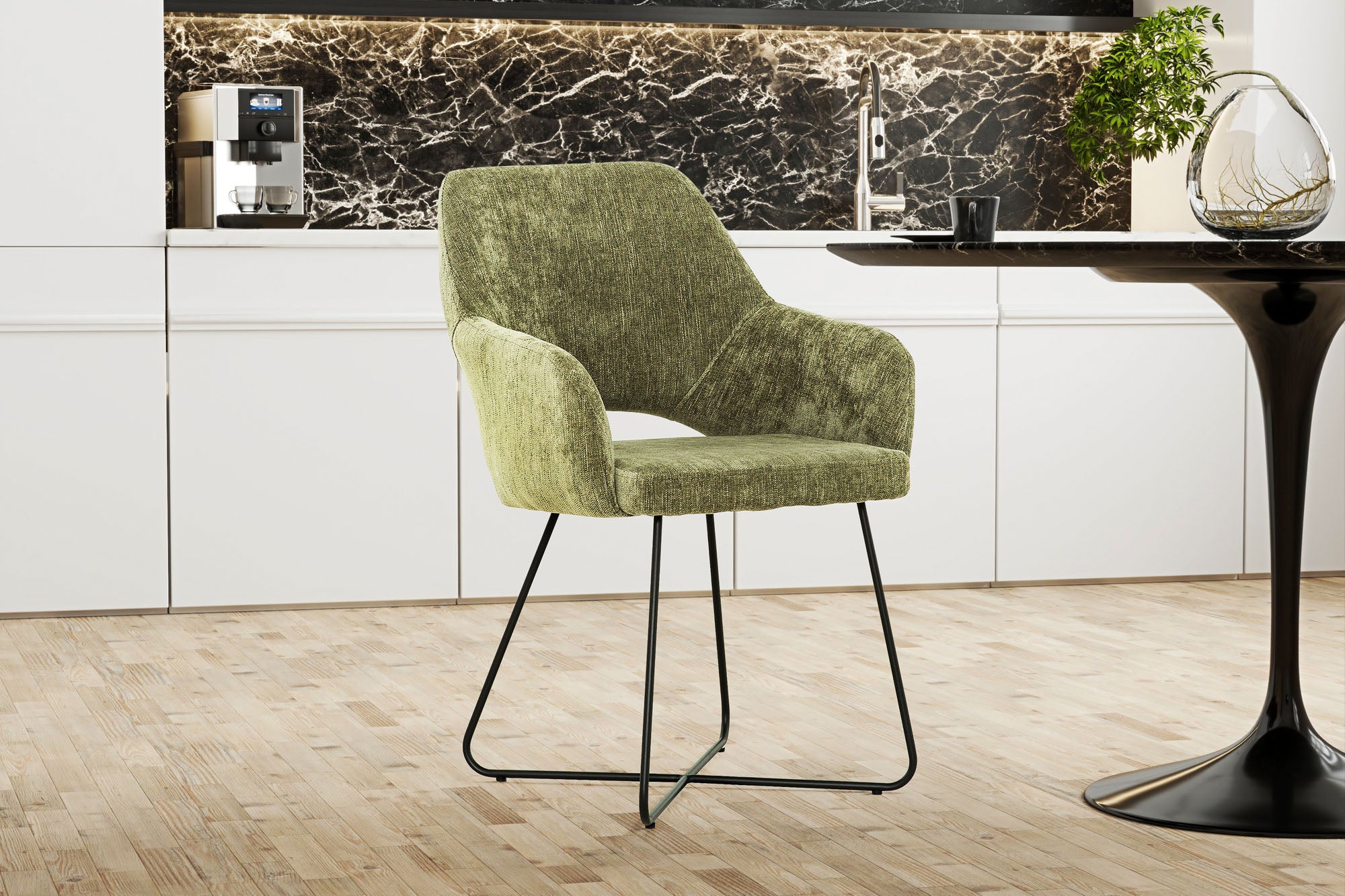 Willa Green Dining Chair - MJM Furniture