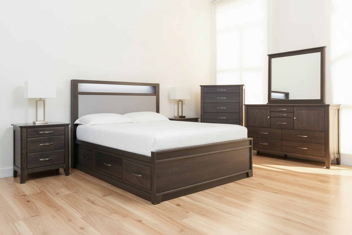 Camryn Maple Storage Bed - MJM Furniture