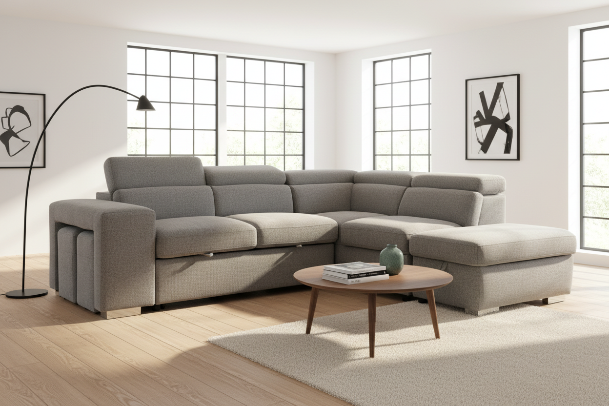 Zane Sleeper Sectional - MJM Furniture
