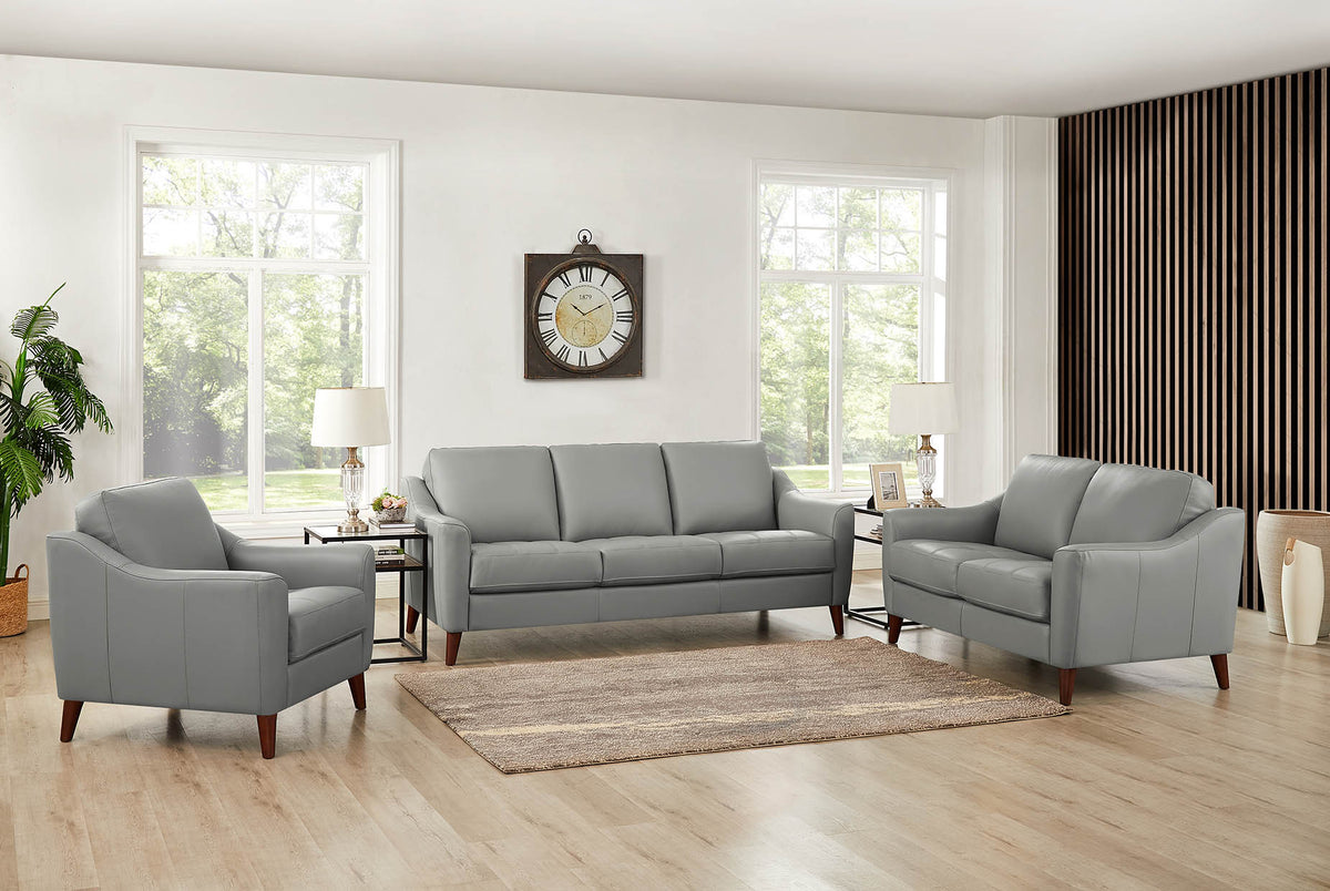 Ersa Leather Sofa Collection - MJM Furniture