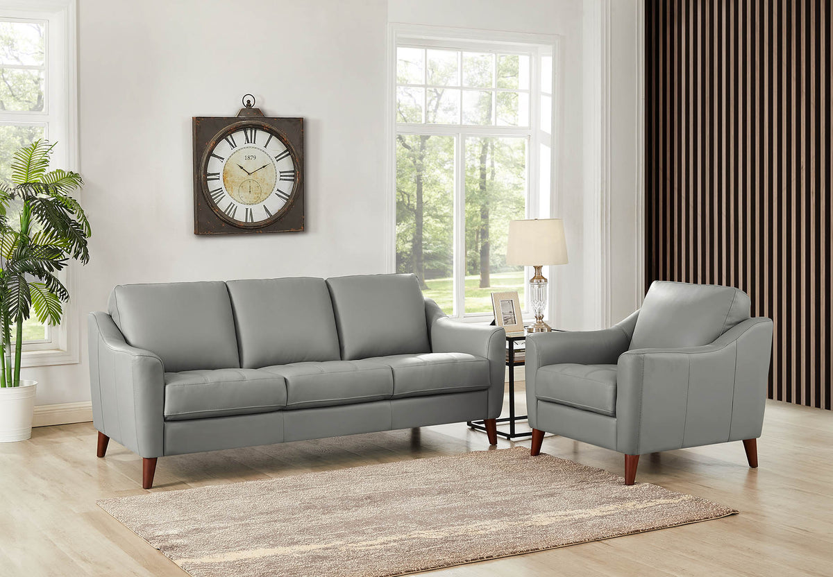 Ersa Leather Sofa Collection - MJM Furniture