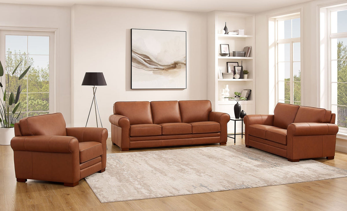 Brookfield Leather Sofa Collection - MJM Furniture