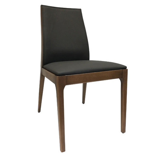 CB0066 Leather Solid Birch Dining Chair - MJM Furniture