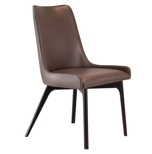 CB1010 Leather Solid Birch Dining Chair - MJM Furniture