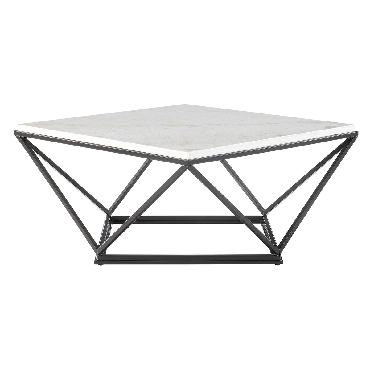 Niko Square Marble Coffee Table - MJM Furniture