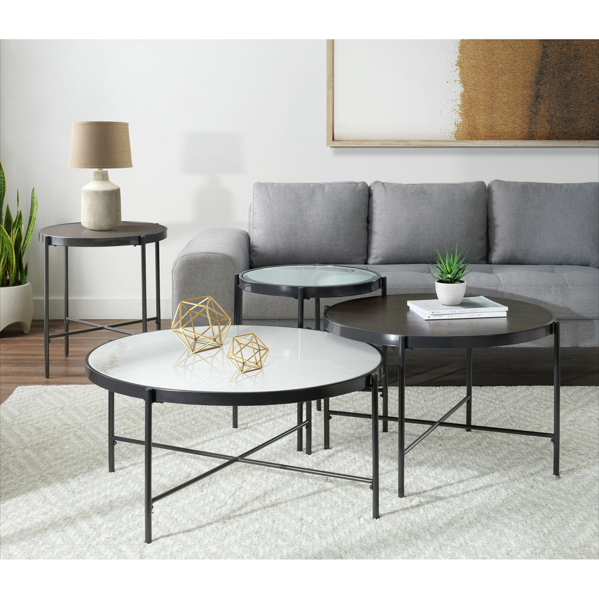 Milan Marble Coffee Table - MJM Furniture