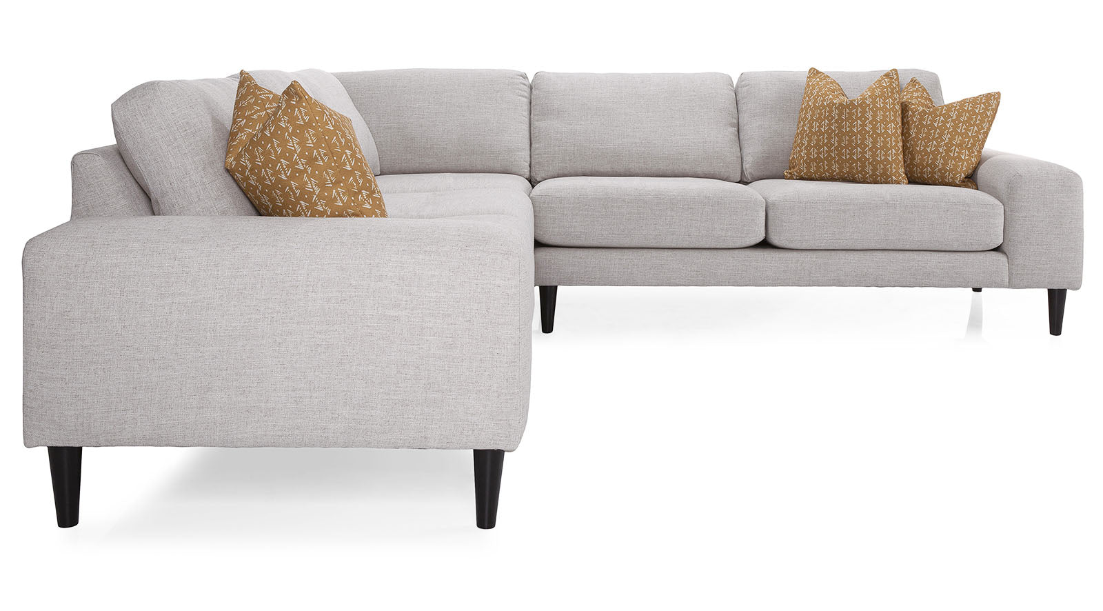 Abby 3 Piece Corner Sectional - MJM Furniture