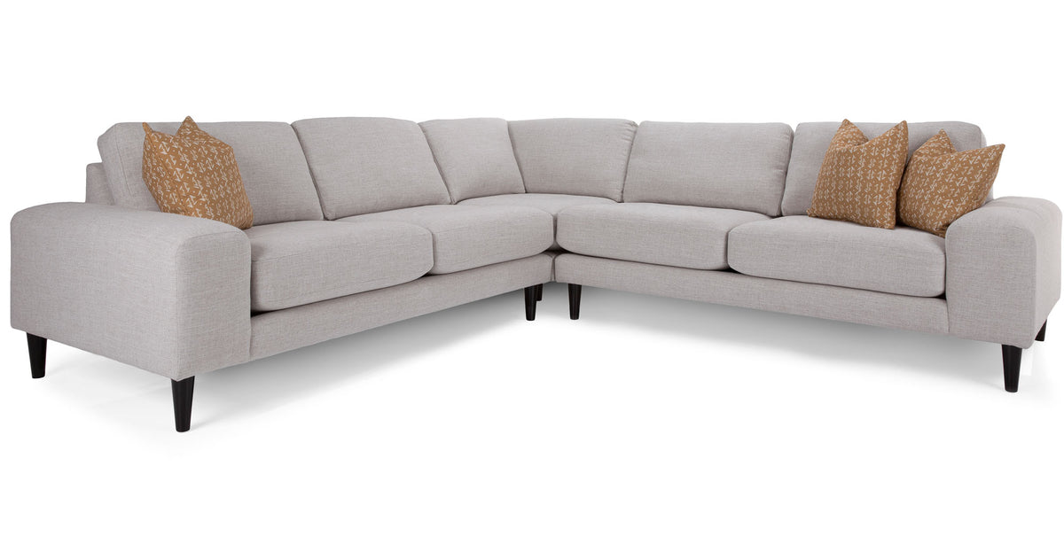 Abby 3 Piece Corner Sectional - MJM Furniture