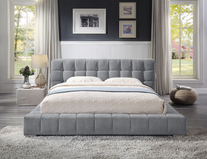Jaylen Upholstered Platform Bed - MJM Furniture