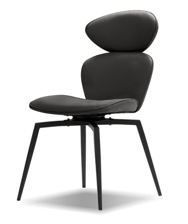 Antler Slate Leatherette Swivel Dining Chair - MJM Furniture