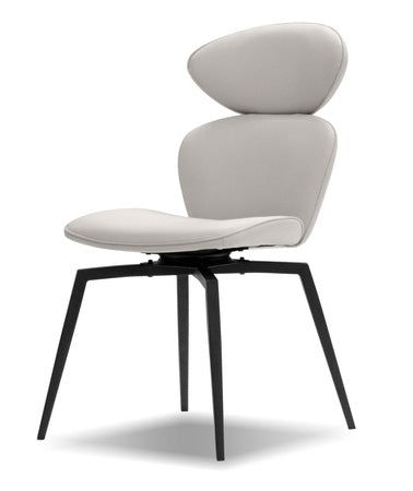 Antler Taupe Leatherette Swivel Dining Chair - MJM Furniture