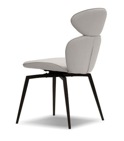Antler Taupe Leatherette Swivel Dining Chair - MJM Furniture