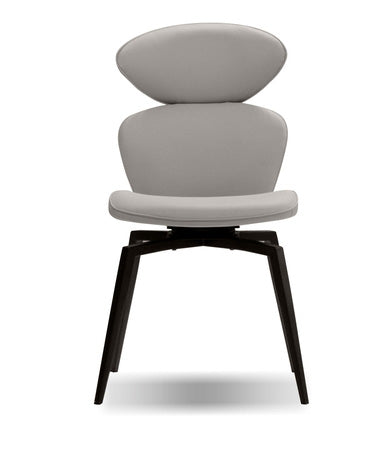 Antler Taupe Leatherette Swivel Dining Chair - MJM Furniture