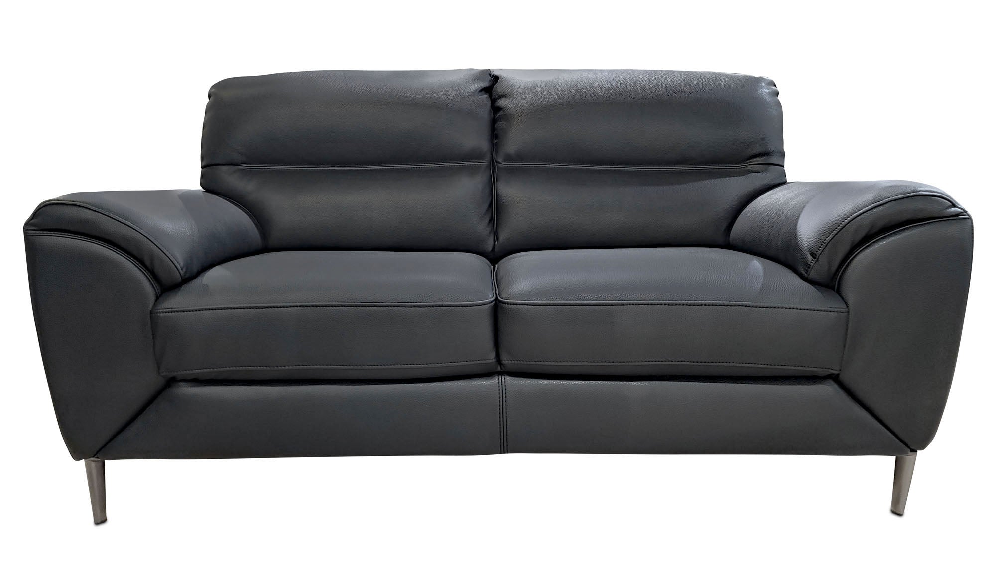 Bentley Black Loveseat - MJM Furniture