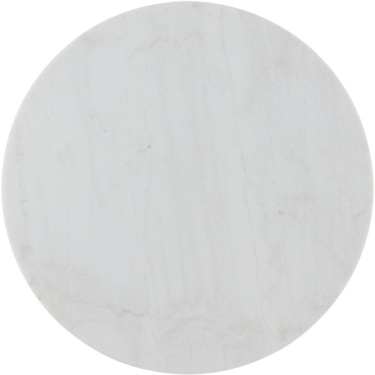 Arlo Round Marble End Table - MJM Furniture