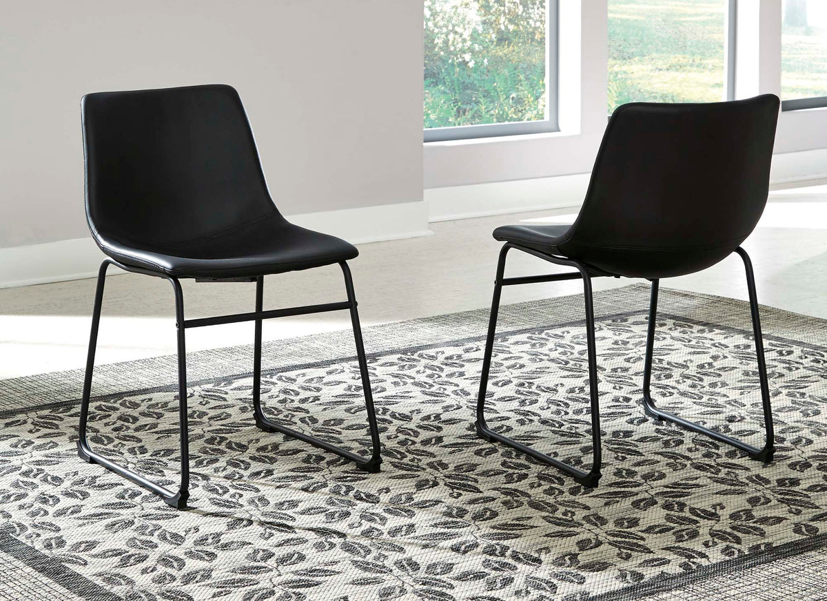 Centiar Black Dining Chair - MJM Furniture