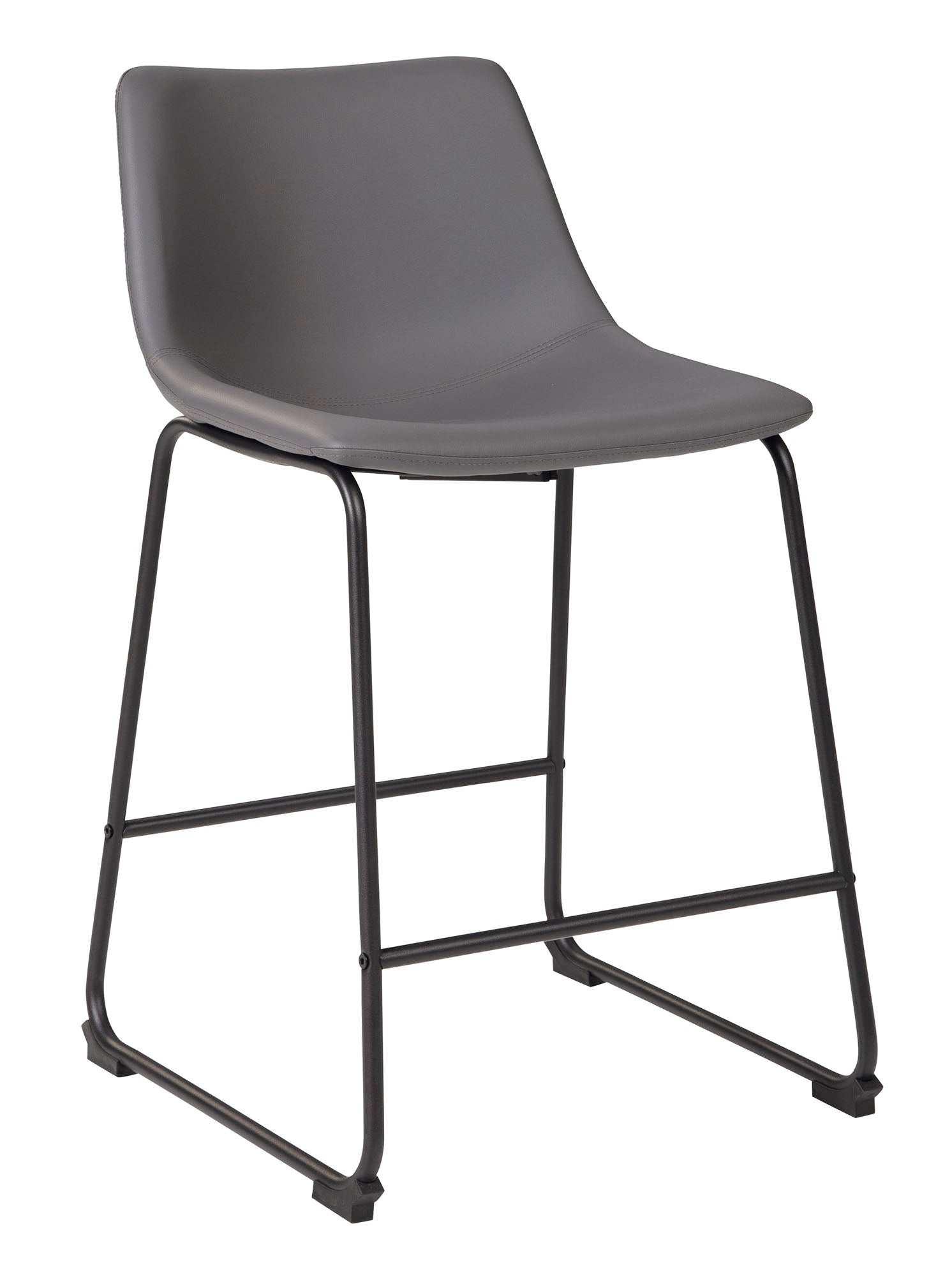 Centiar Gray 24" Counter Barstool - MJM Furniture