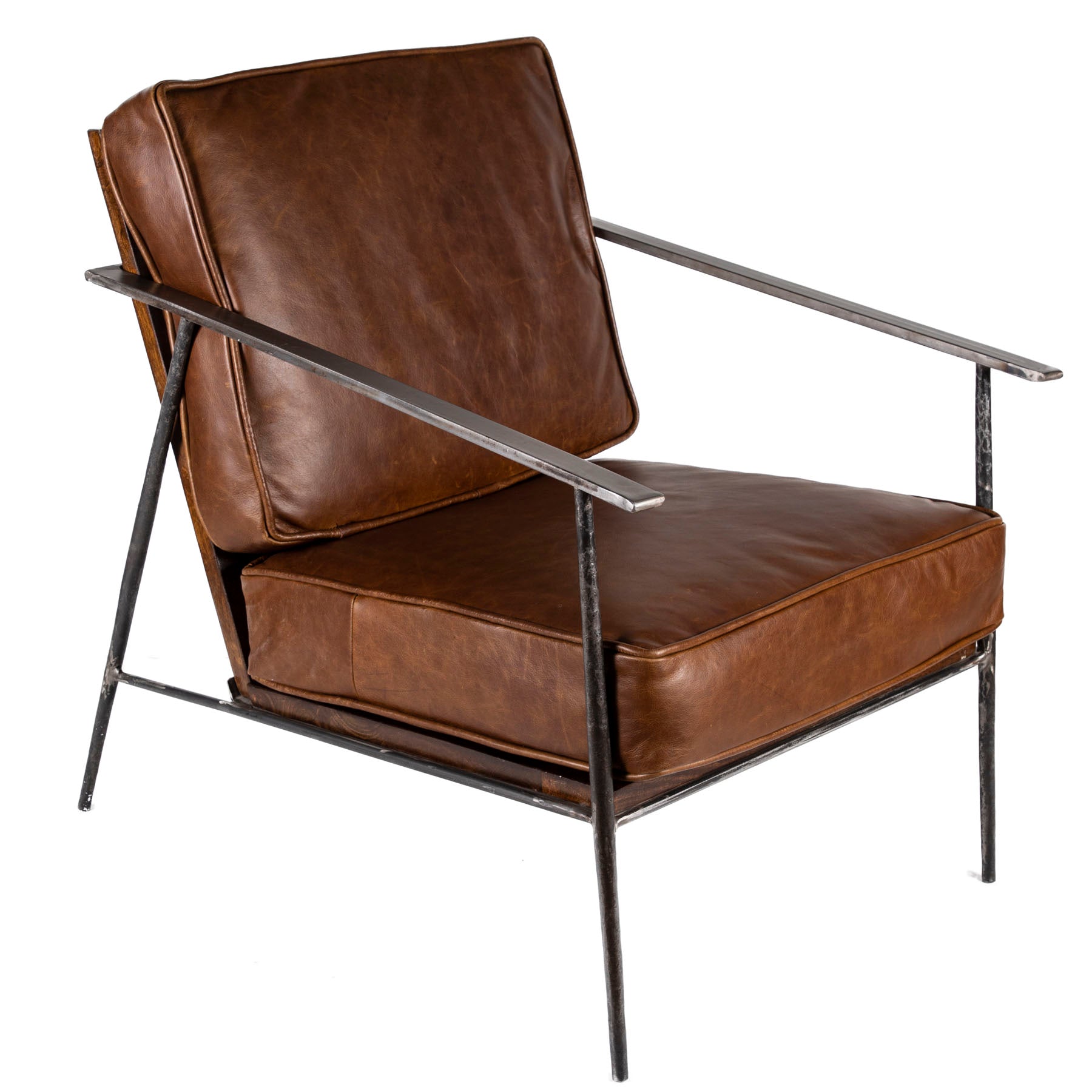Fountain Leather Accent Chair - MJM Furniture