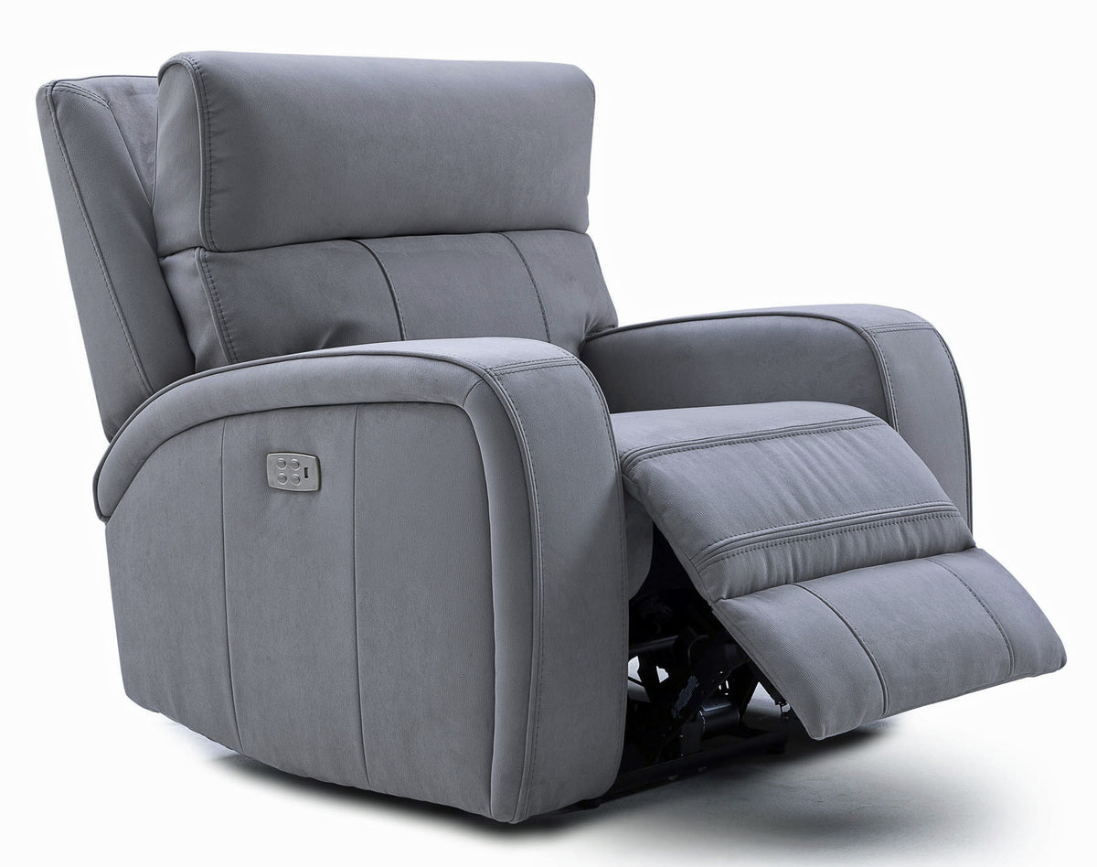 Ryler Power Recliner w/Power Headrest - MJM Furniture