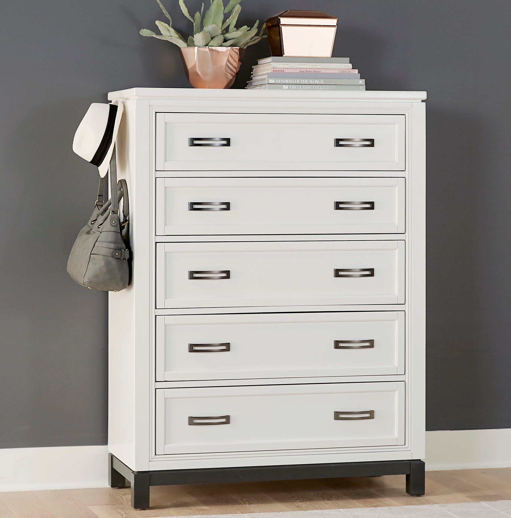 Hyde White Chest - MJM Furniture